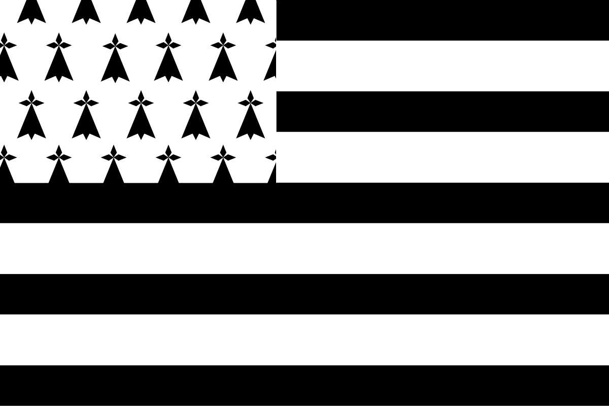 Drapeau de la Bretagne